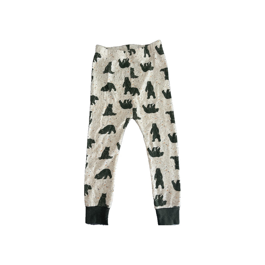Old Navy Boys Tan | Forest Green Pajamas Size: 2T Tan | Forest Green