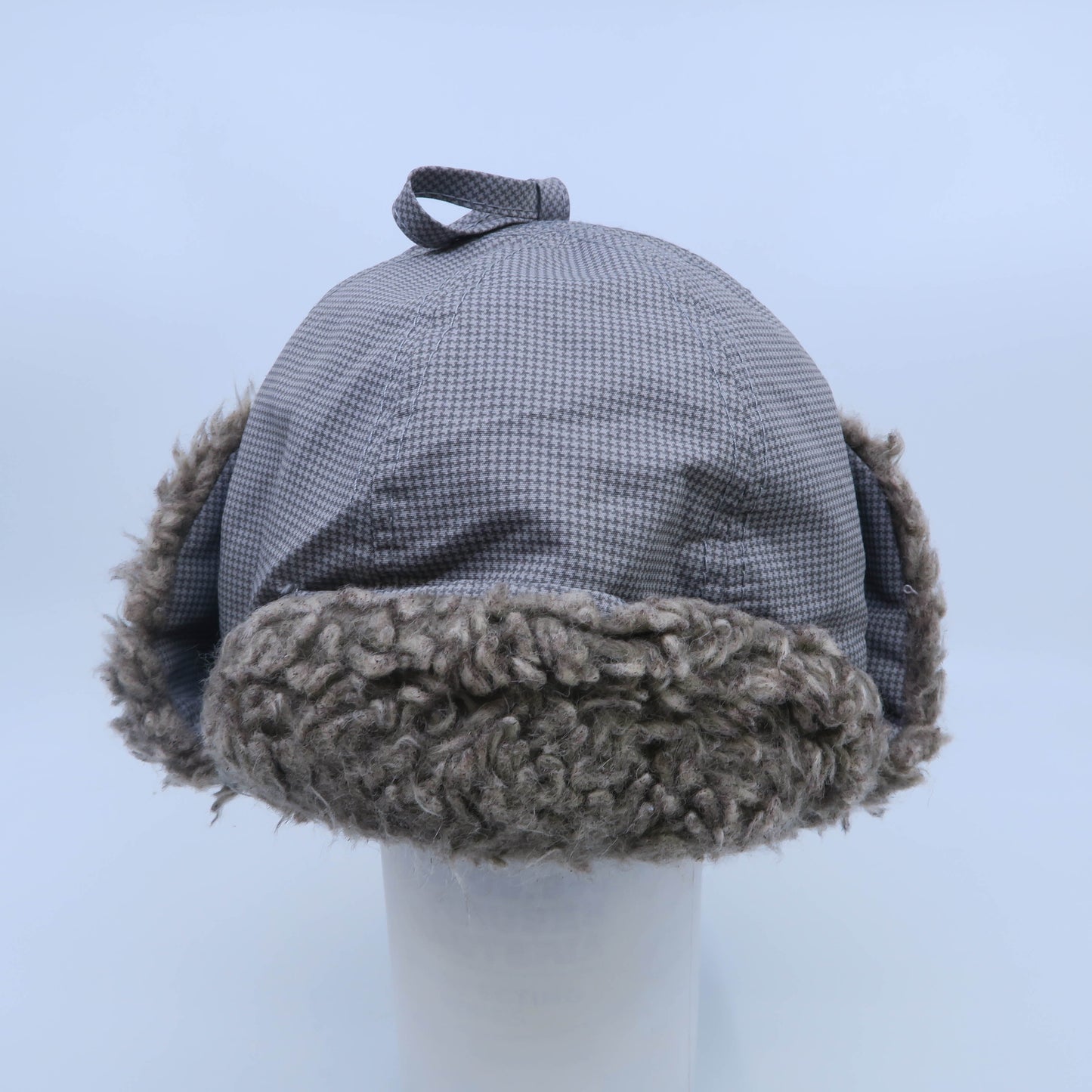 H&M Boys Tan | Gray Winter Hat Size: 4-6 Months