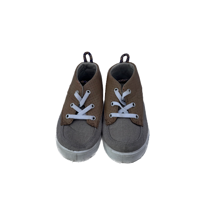 Osh Kosh Boys Tan | Grey Sneakers Size: 9 Toddler Tan | Grey
