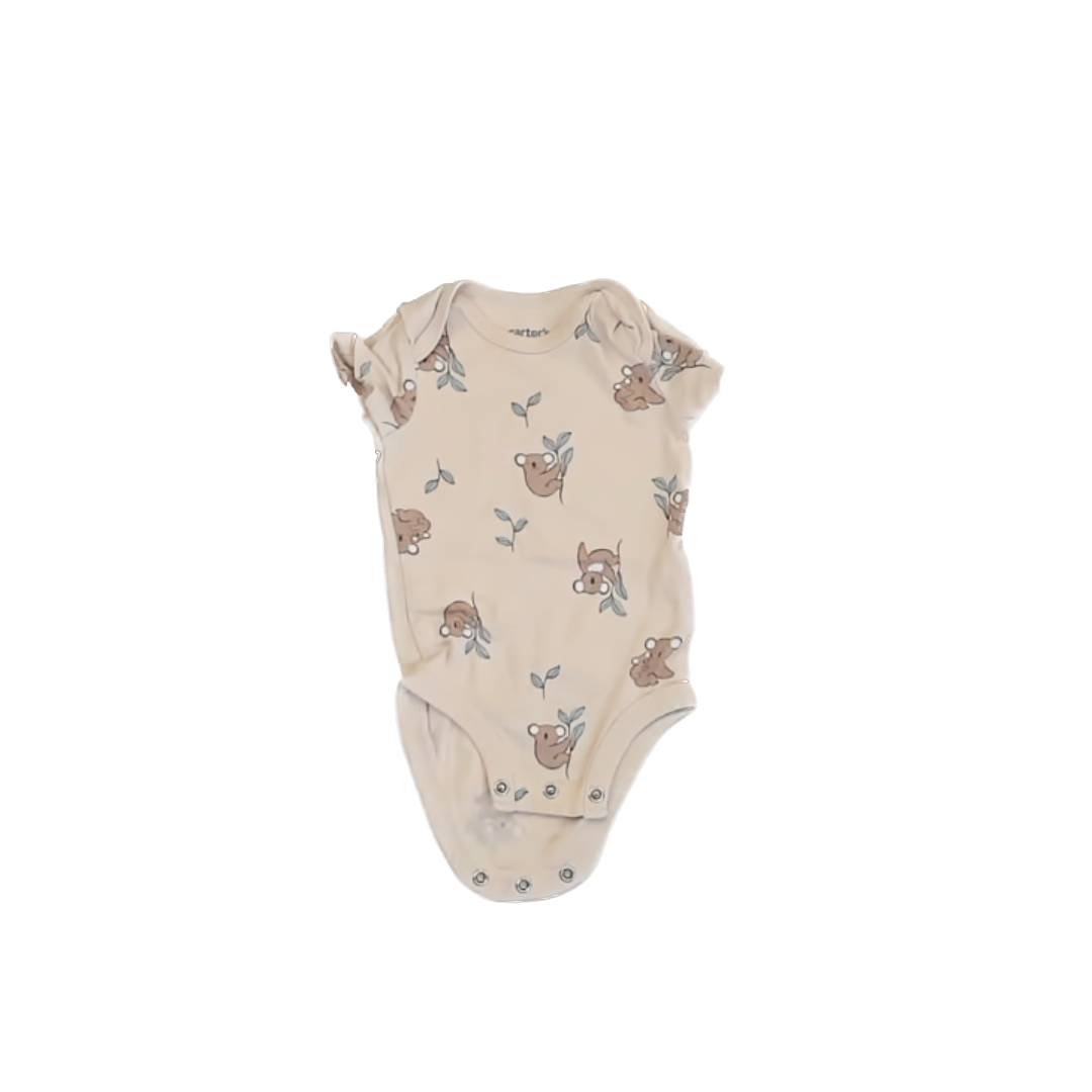 Carter's Unisex Tan | Koala Onesie Size: 3 Months Tan | Koala