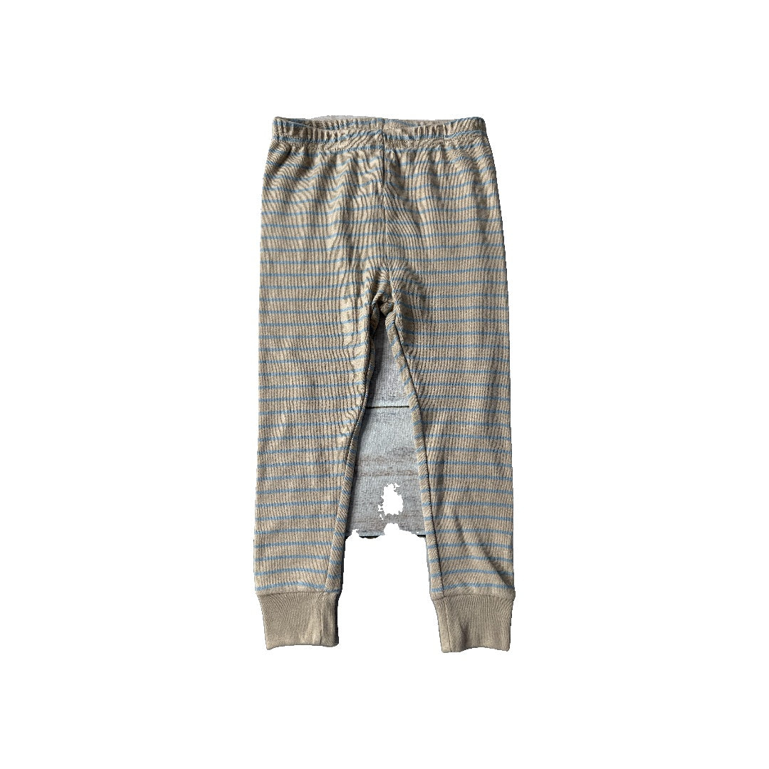 Carters Unisex Tan | Light Blue Pajamas Size: 24 months Tan | Light Blue