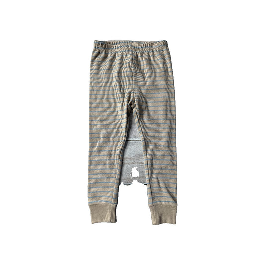 Carters Unisex Tan | Light Blue Pajamas Size: 24 months Tan | Light Blue