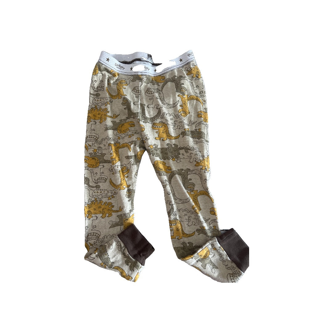 Old Navy Boys Tan | Mustard | Dinosaur Pajamas Size: 2T Tan | Mustard | Dinosaur