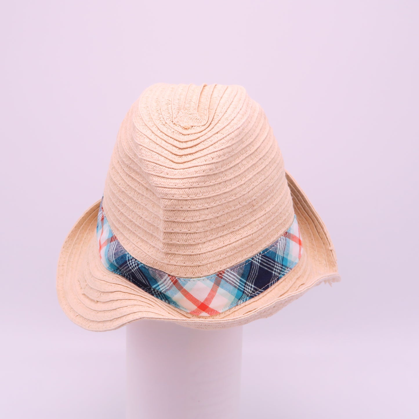 Gymboree Boys Tan | Plaid Hat Size: 6-12 Months Tan | Plaid