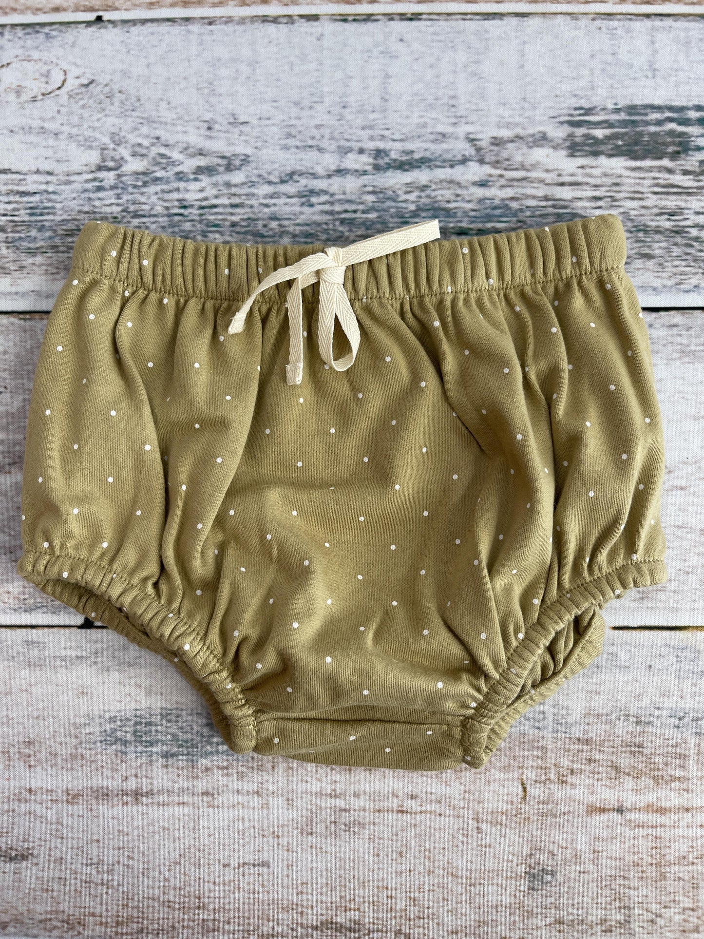 Jamie Kay Girls Tan | polka dot Shirt Size: 6-12 months Tan | polka dot