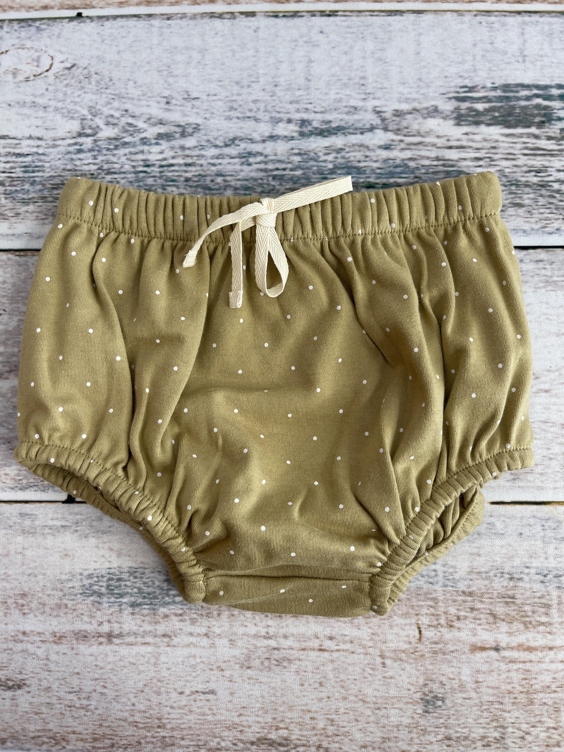 Jamie Kay Girls Tan | polka dot Shirt Size: 6-12 months Tan | polka dot