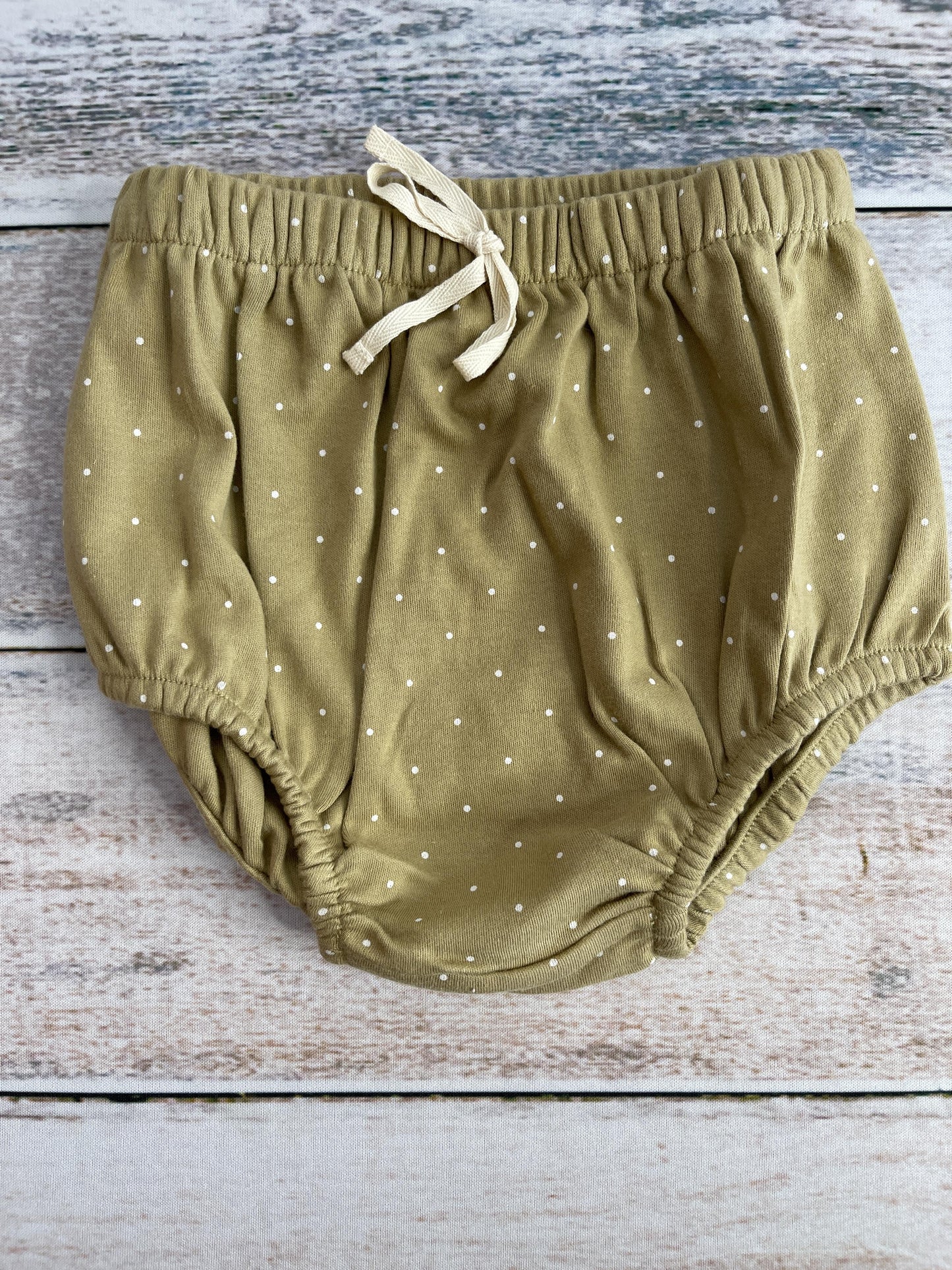 Jamie Kay Girls Tan | polka dot Shirt Size: 12 months Tan | polka dot