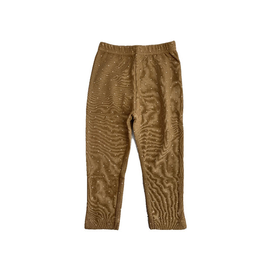 Jamie Kay Unisex Tan | polka dot Pajamas Size: 12 months Tan | polka dot