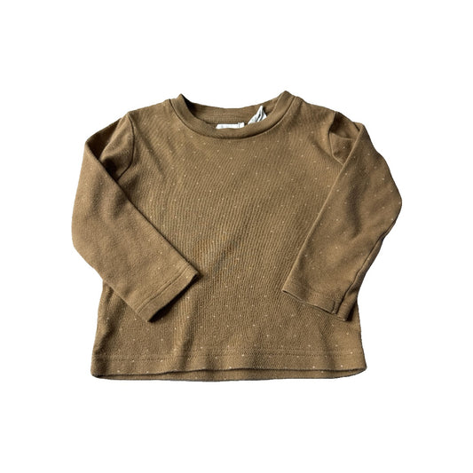 Jamie Kay Girls Tan | polka dot Pajamas Size: 2T Tan | polka dot