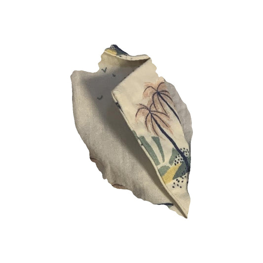 Louise Misha Boys Tan | Retro | Tropical Button Down Short Sleeve Size: 12M Tan | Retro | Tropical