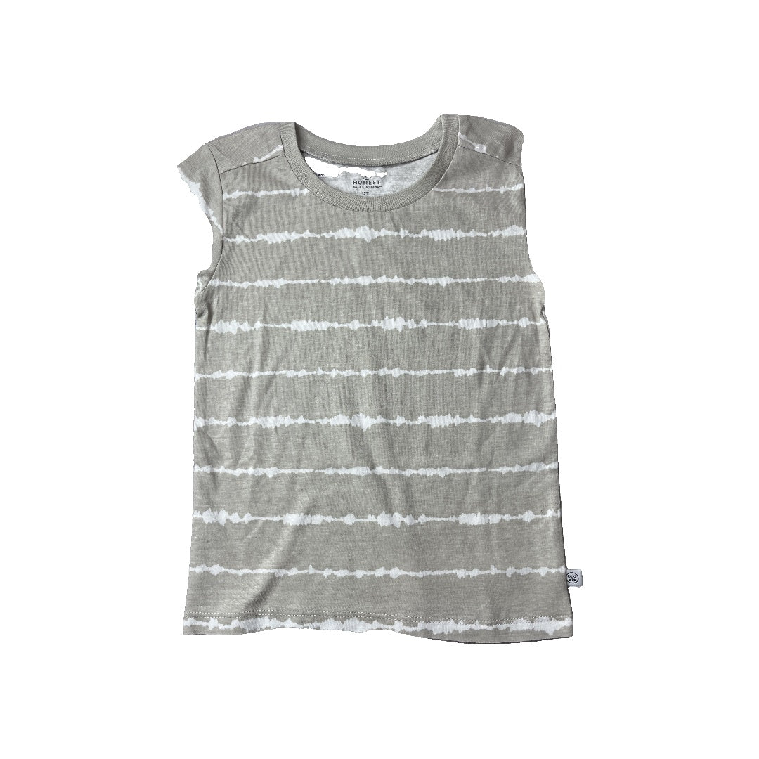Honest co Boys Tan | Tie Dye T-Shirt Size: 2T Tan | Tie Dye