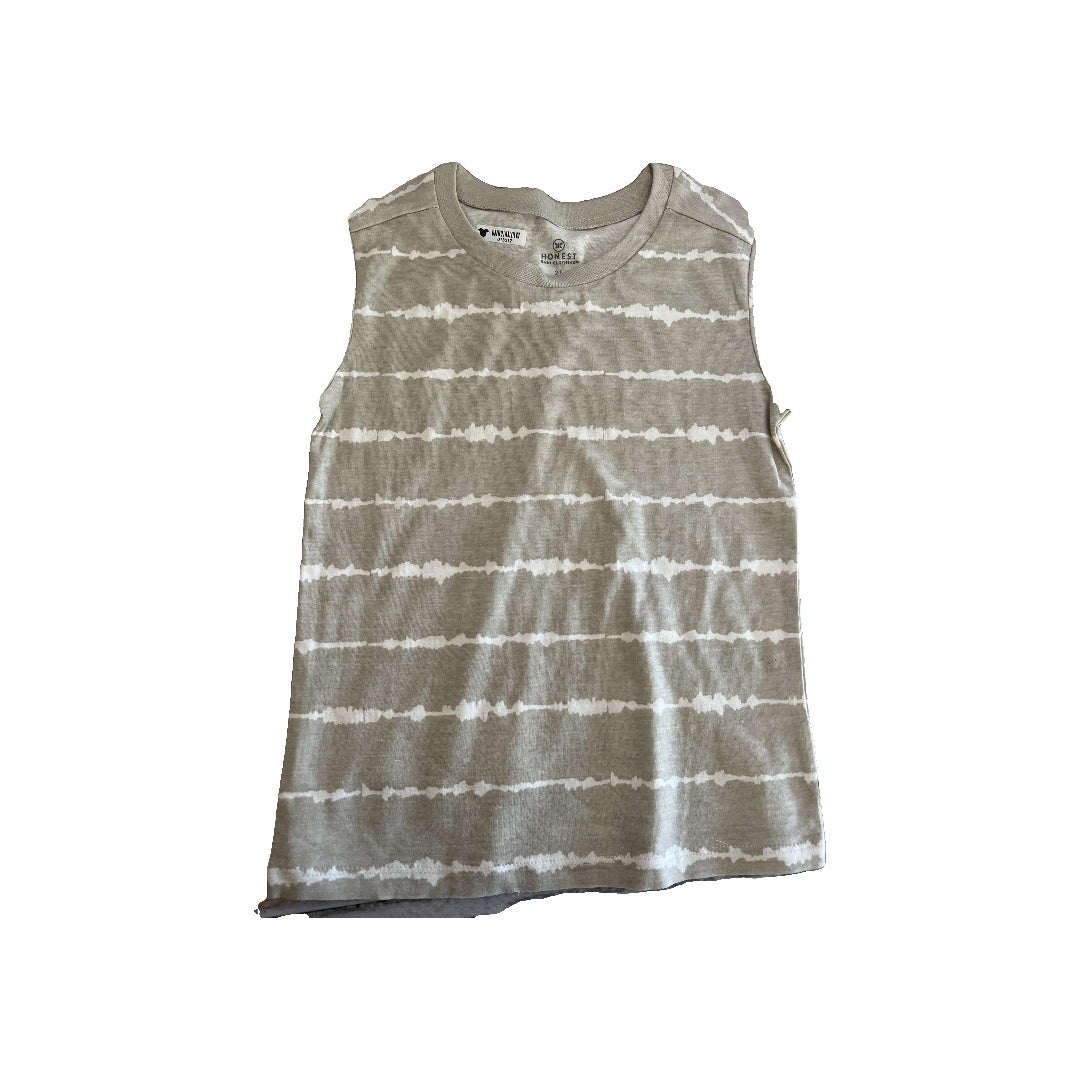 Honest co Boys Tan | Tie Dye T-Shirt Size: 2T Tan | Tie Dye