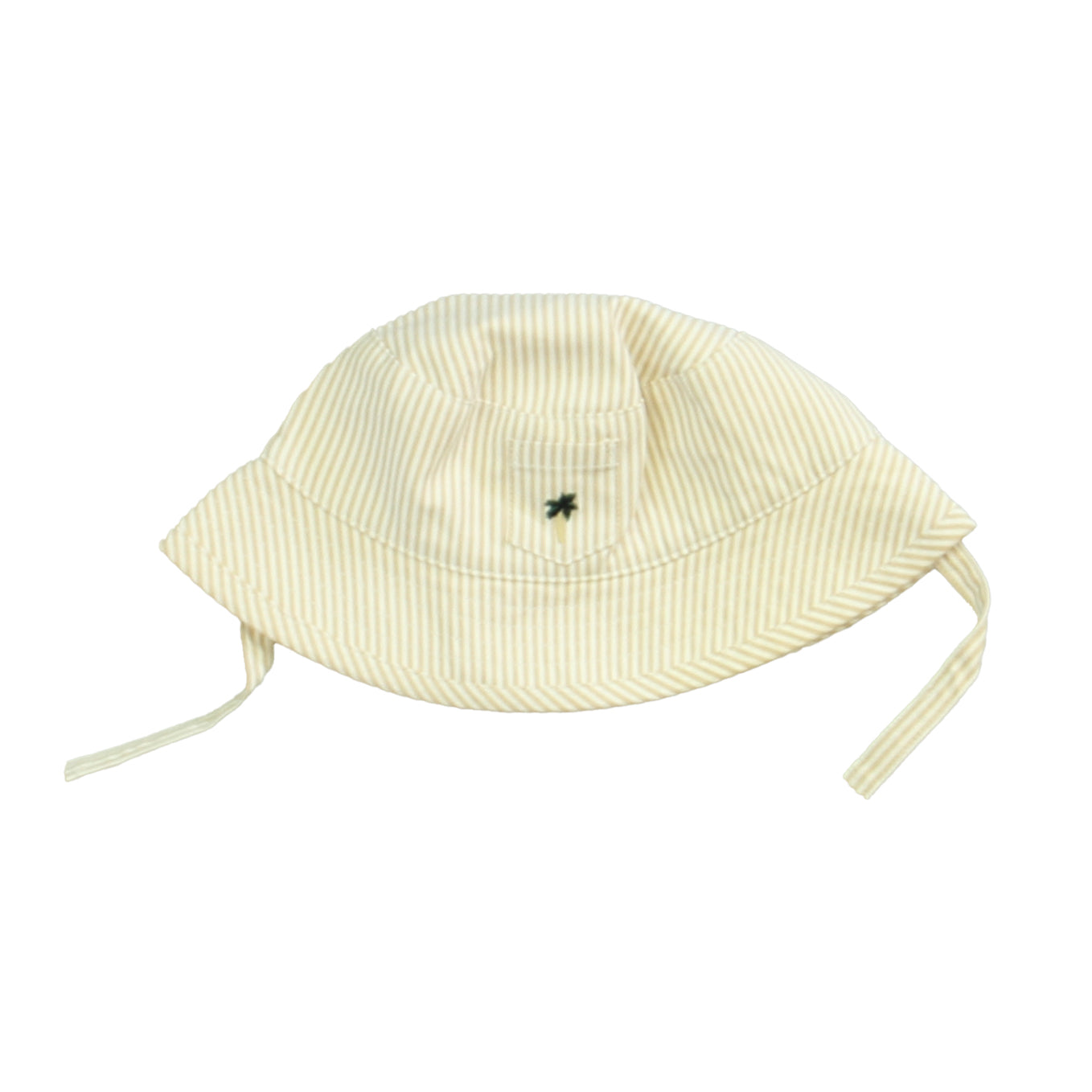 Janie and Jack Boys Tan | White Hat Size: 12-18 Months Tan | White