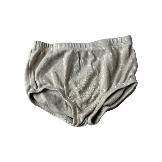 Colored Organics Girls Tan | White Shorts Size: 12-18 months Tan | White