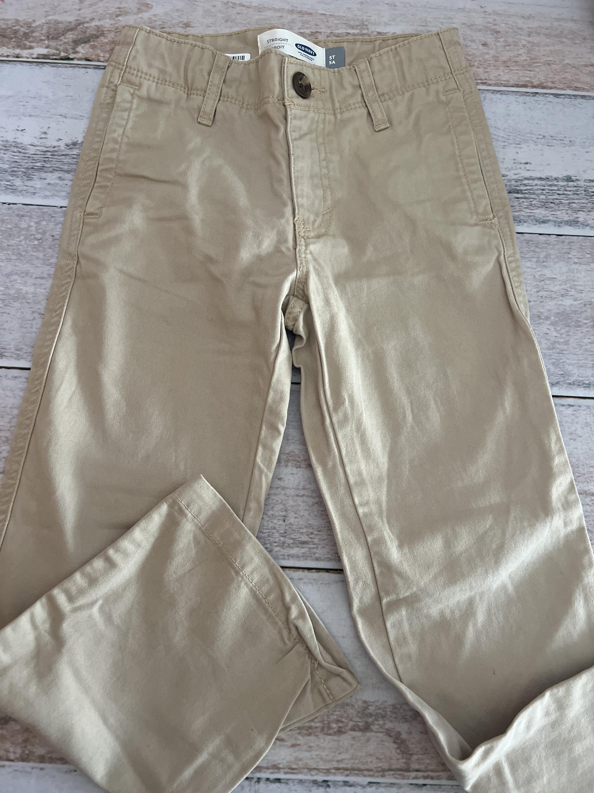 Old Navy Boys Tan Pants Size: 5 Tan