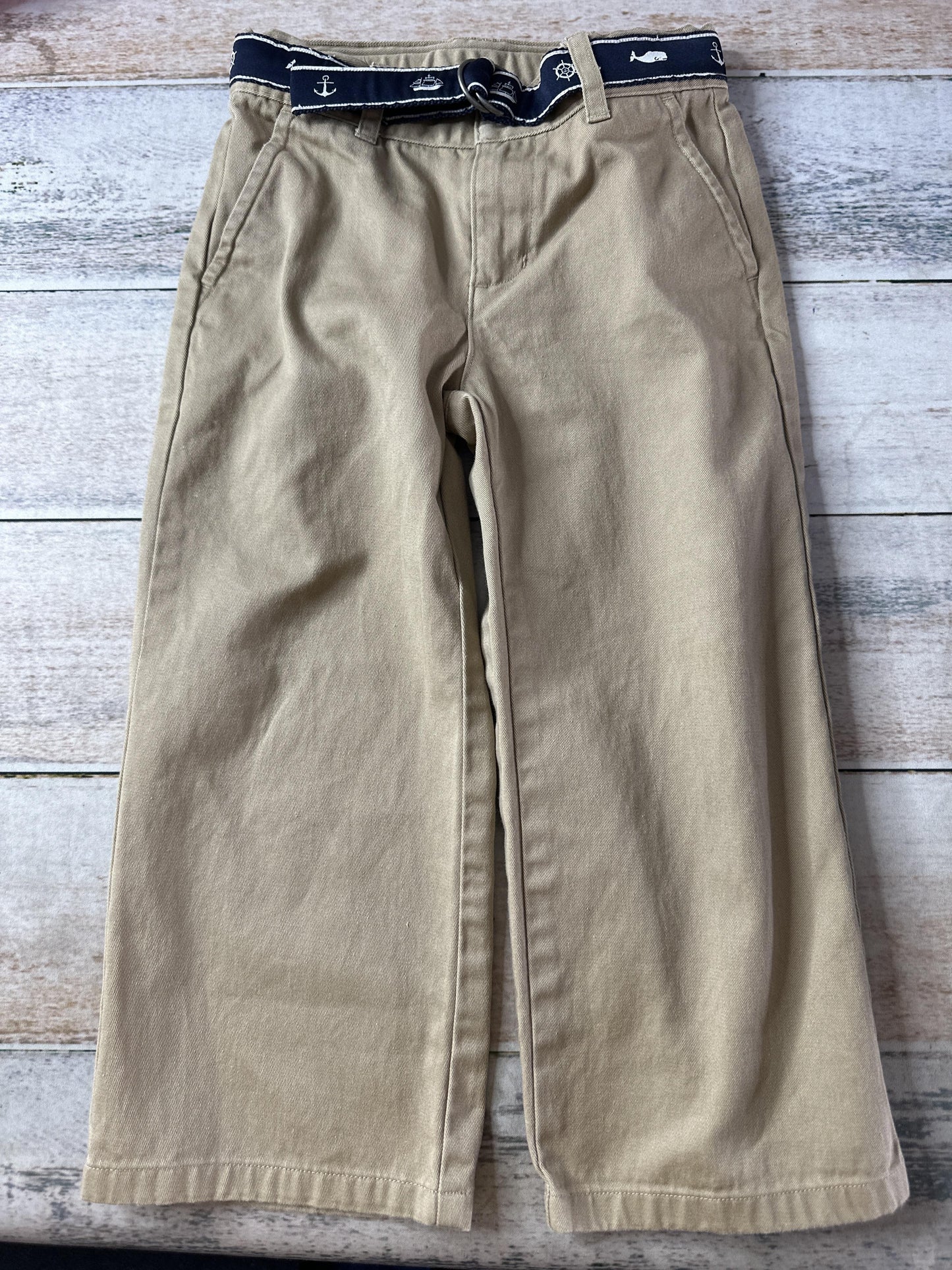 Janie and Jack Boys Tan Pants Size: 3T Tan
