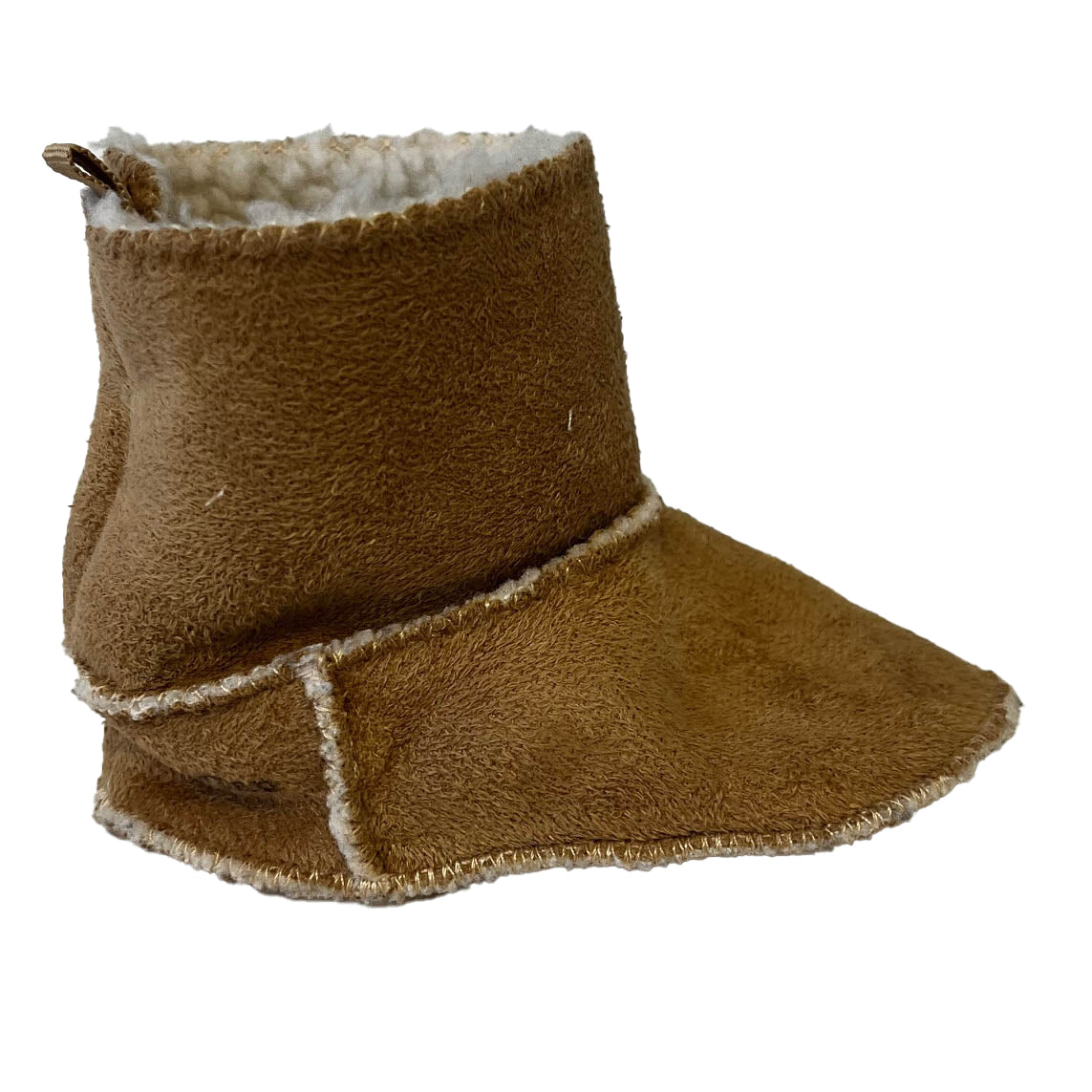 Gap Unisex Tan Booties Size: 6-12 Months Tan