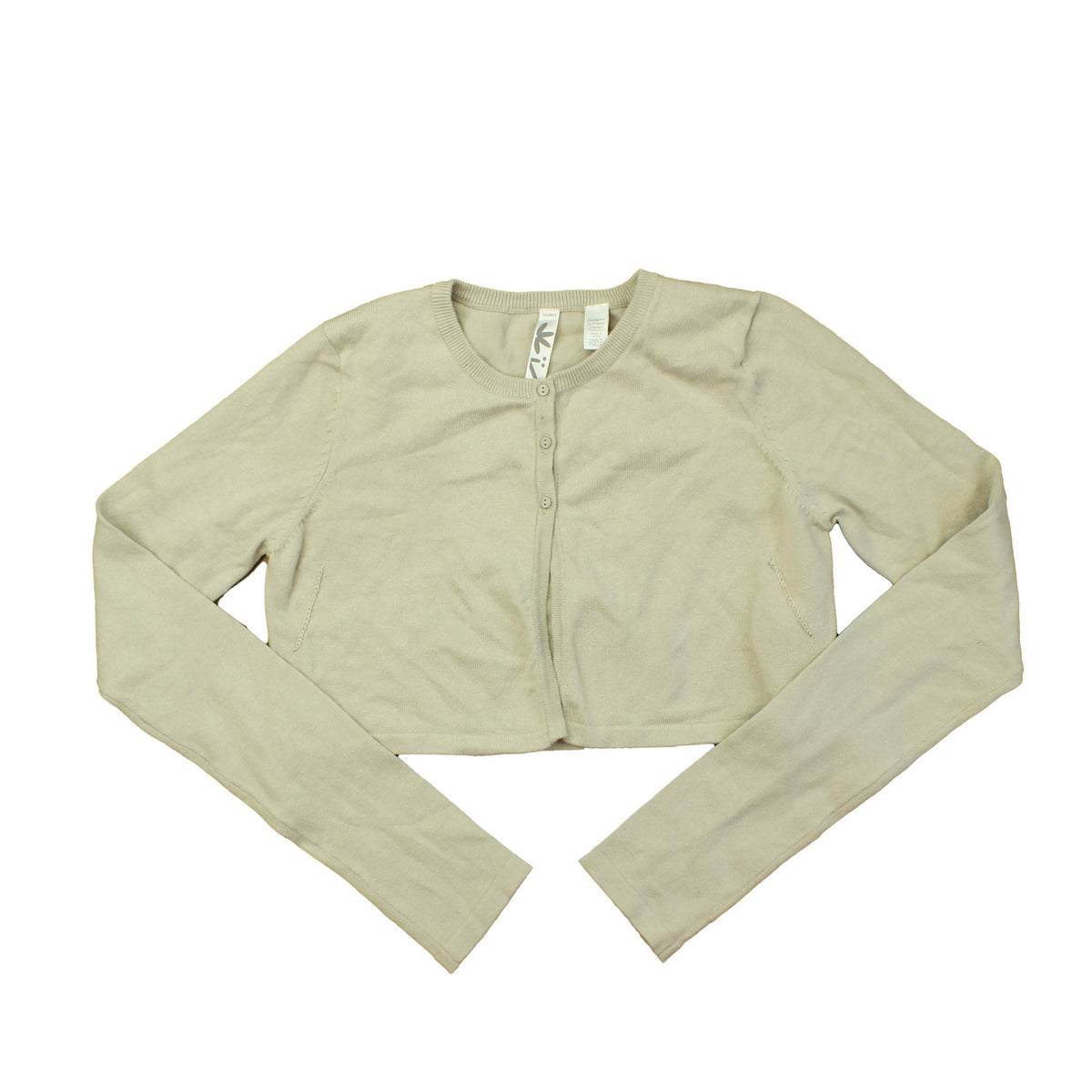 Okaidi Girls Tan Cardigan Size: 14 Years
