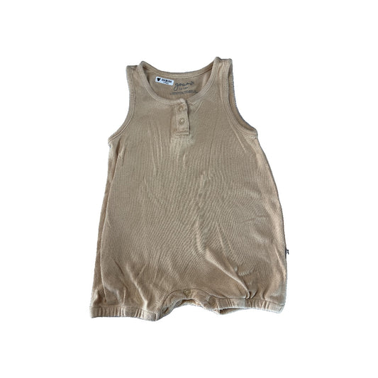 Goumi Unisex Tan Romper Size: 12-18 months Tan