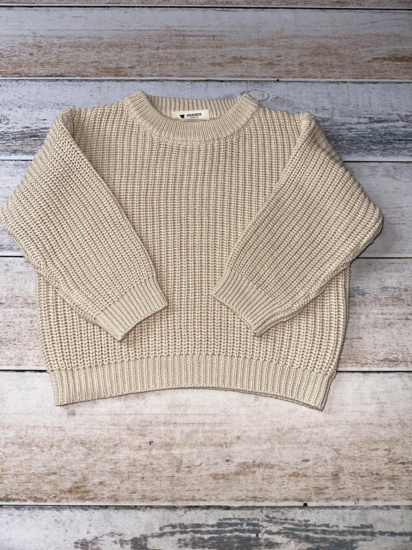 Baeb Basics Unisex Tan Sweater Size: 12-24 months Tan