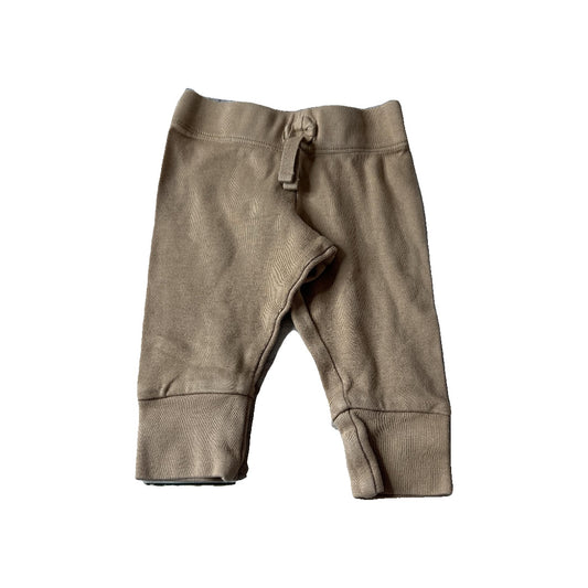 Colored Organics Unisex Tan Pants Size: 0-3 months Tan