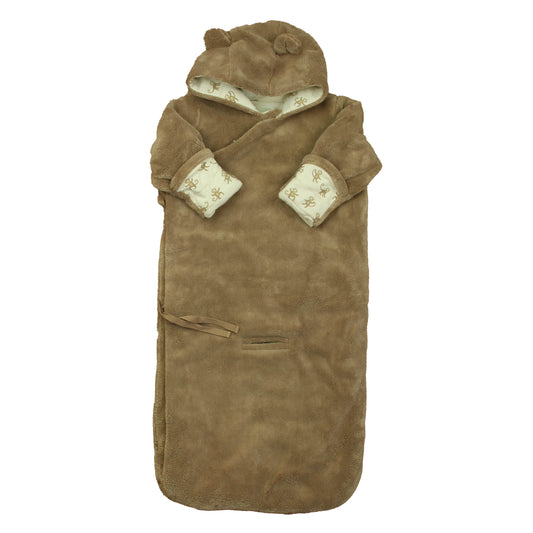 Janie and Jack Boys Tan Bunting Size: 6-12 Months Tan