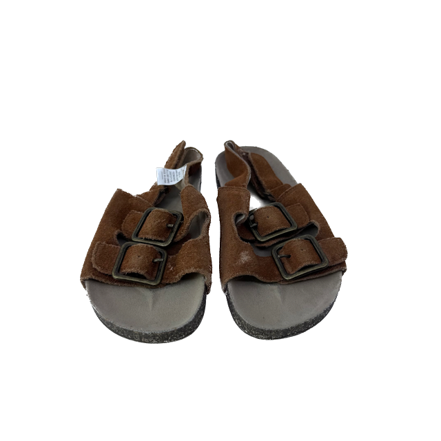 Janie and Jack Unisex Tan Sandals Size: 11 Toddler Tan