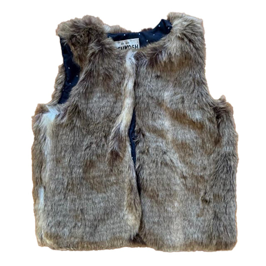 Osh Kosh Girls Tan Vest Size: 4T