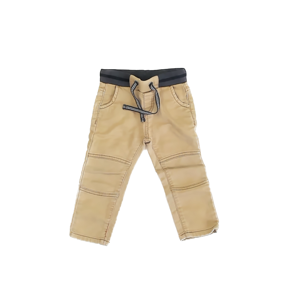 Unknown Boys Tan Pants Size: 12-18 Months Tan