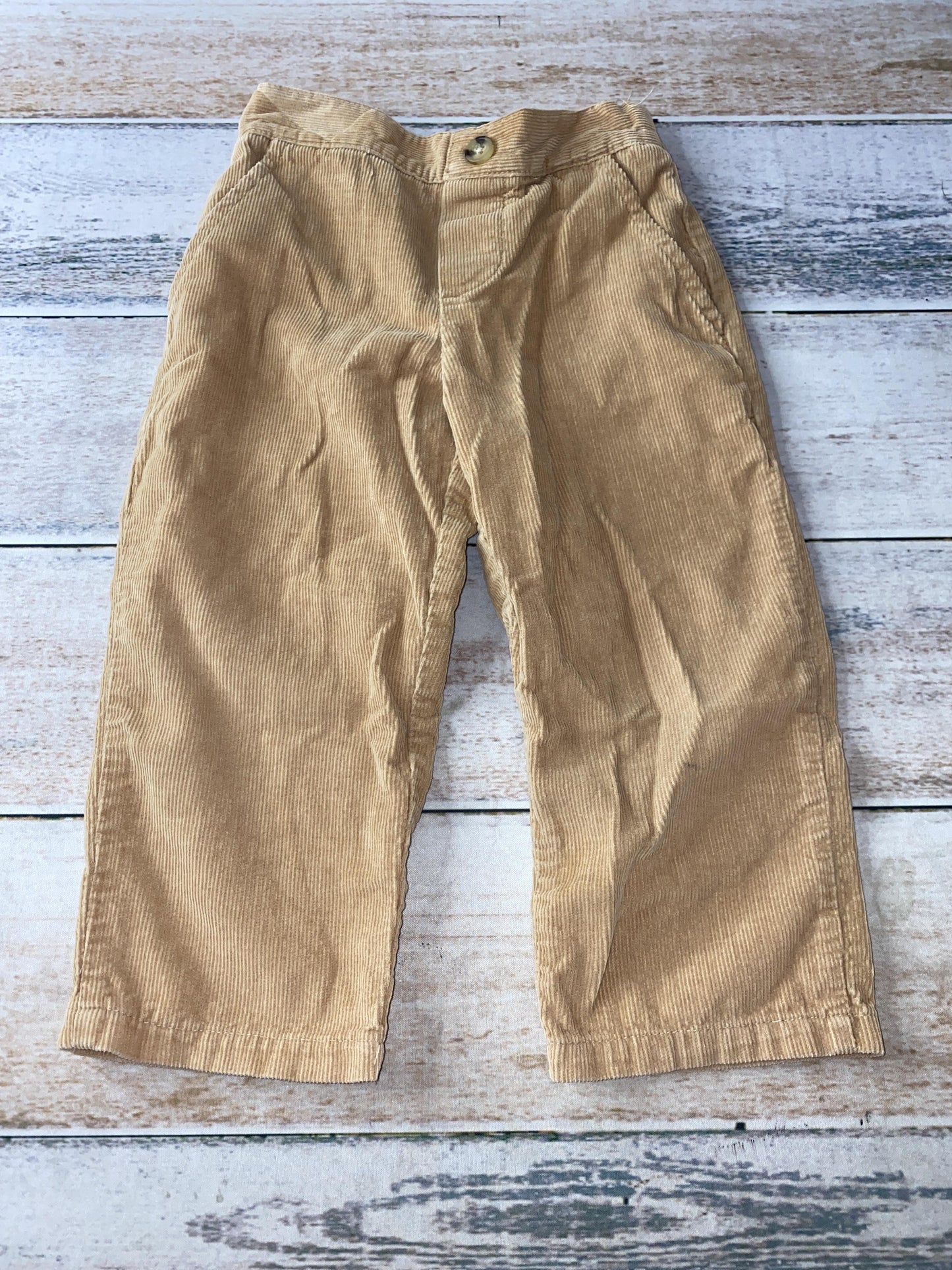 Unisex Tan Pants Size: 2T Tan