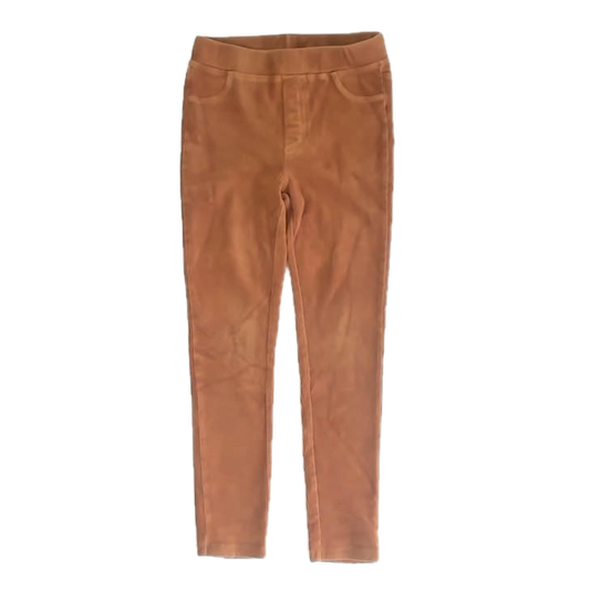 Kidpik Girls Tan Leggings Size: 7-8 Years Tan