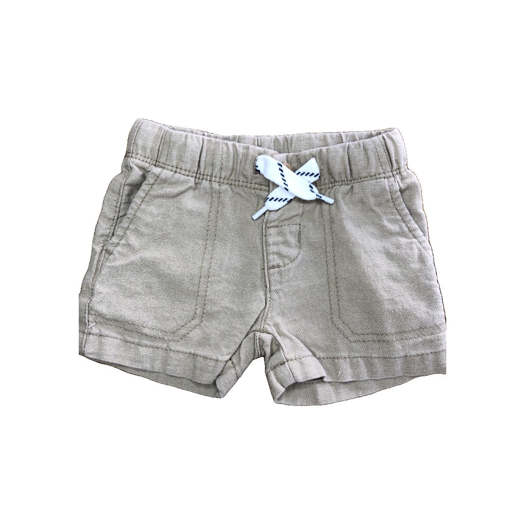 Carters Boys Tan Shorts Size: 0-3 months Tan