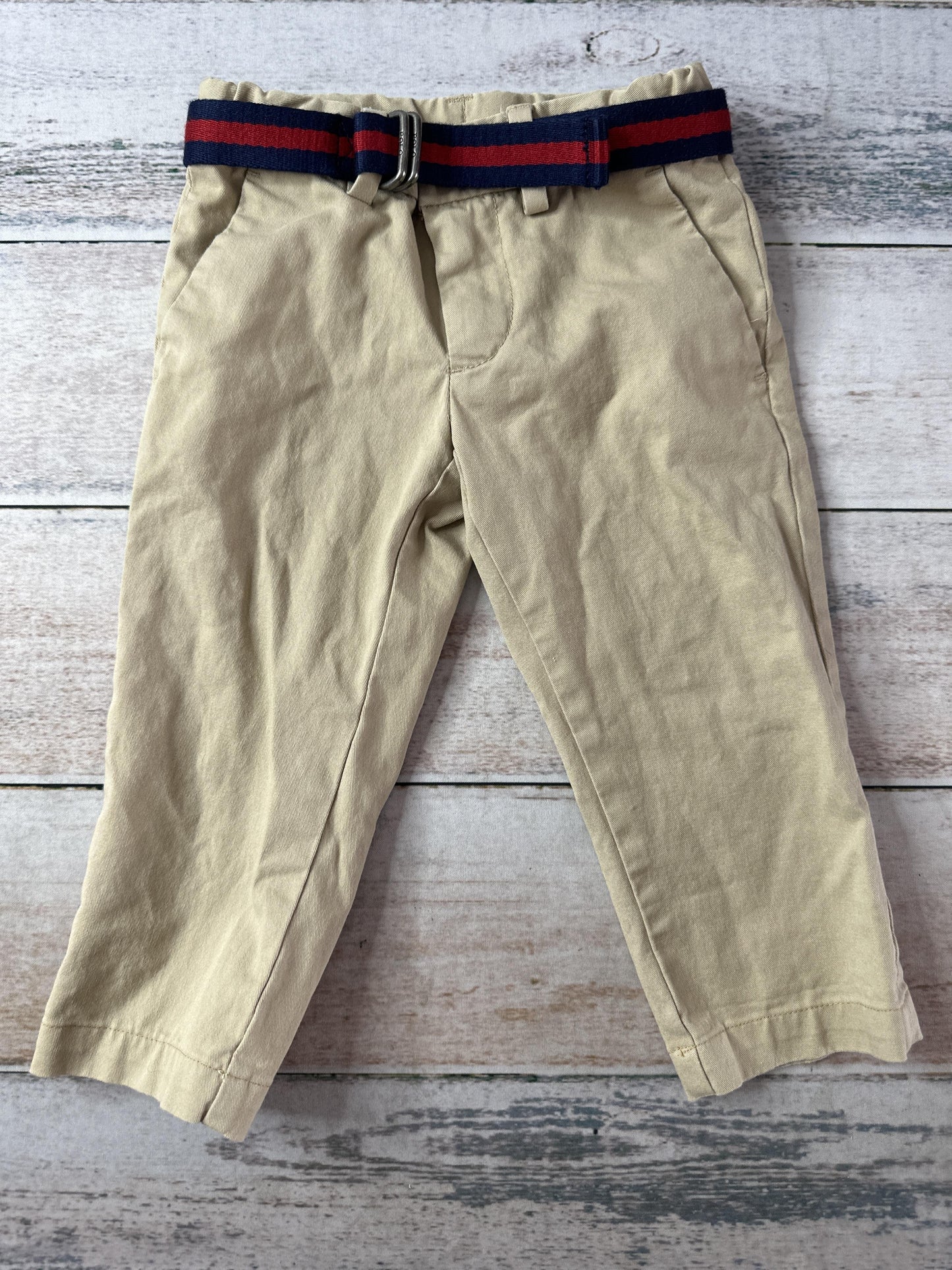 Polo Unisex Tan Pants Size: 2T Tan