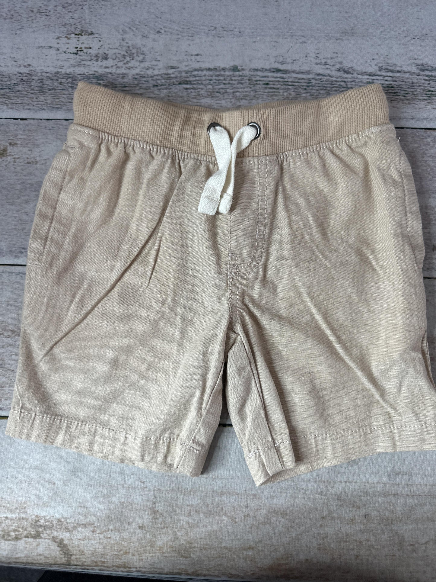 Car & Jack Unisex Tan Shorts Size: 4T Tan