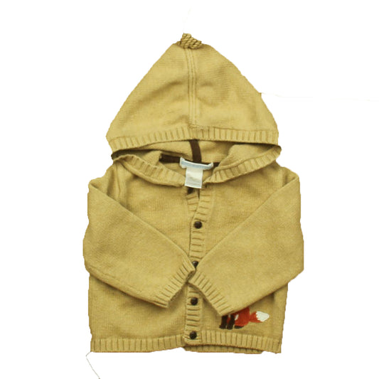Janie and Jack Boys Tan Cardigan Size: 12-18 Months Tan