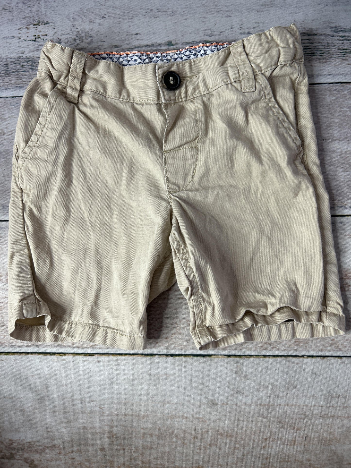 Boys Tan Shorts Size: 12-18 months Tan