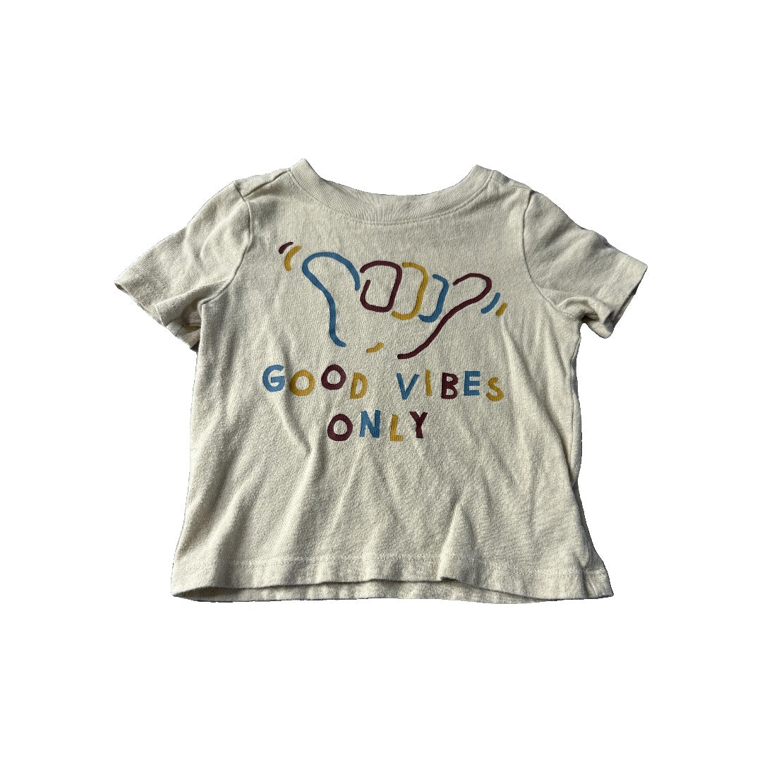 Boys Tan Shirt Size: 12-18 months Tan