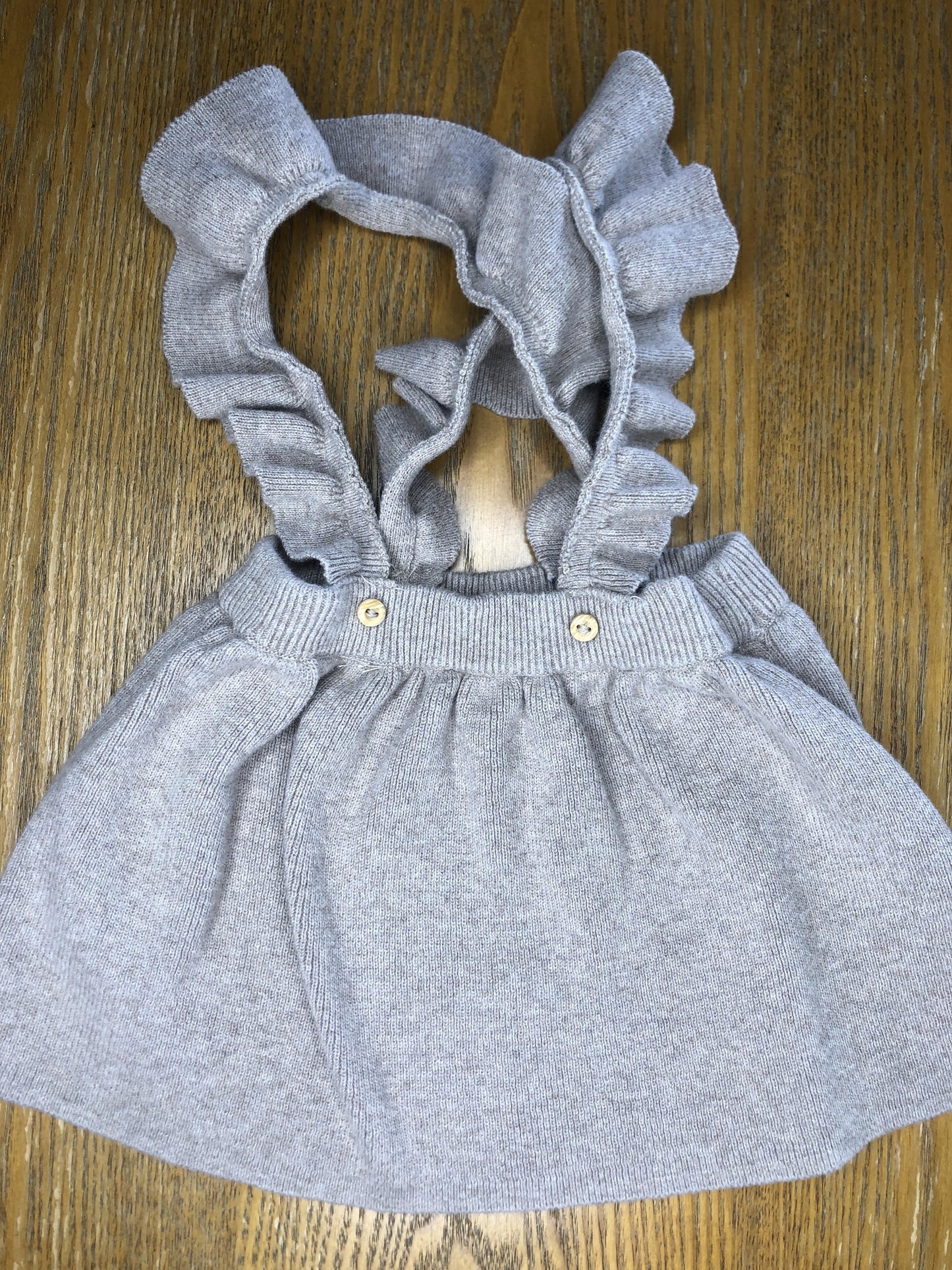 H&M Girls Tan Dress Size: 3 months Tan