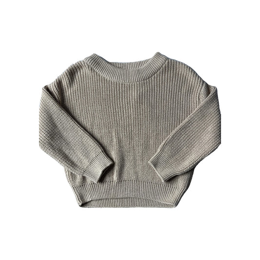 Colored Organics Unisex Tan Sweater Size: 3T Tan