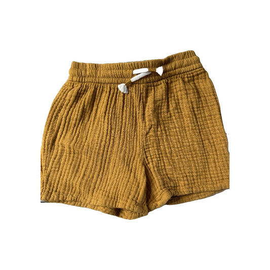 Little Co. Boys Tan Shorts Size: 4T Tan