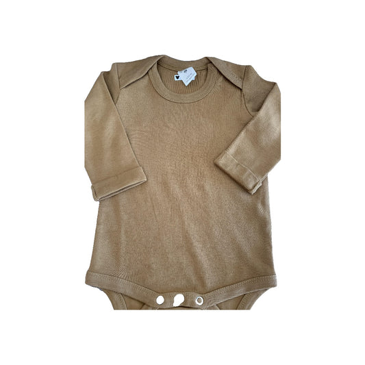Kate Quinn Girls Tan Onesie Size: 6-12 months Tan