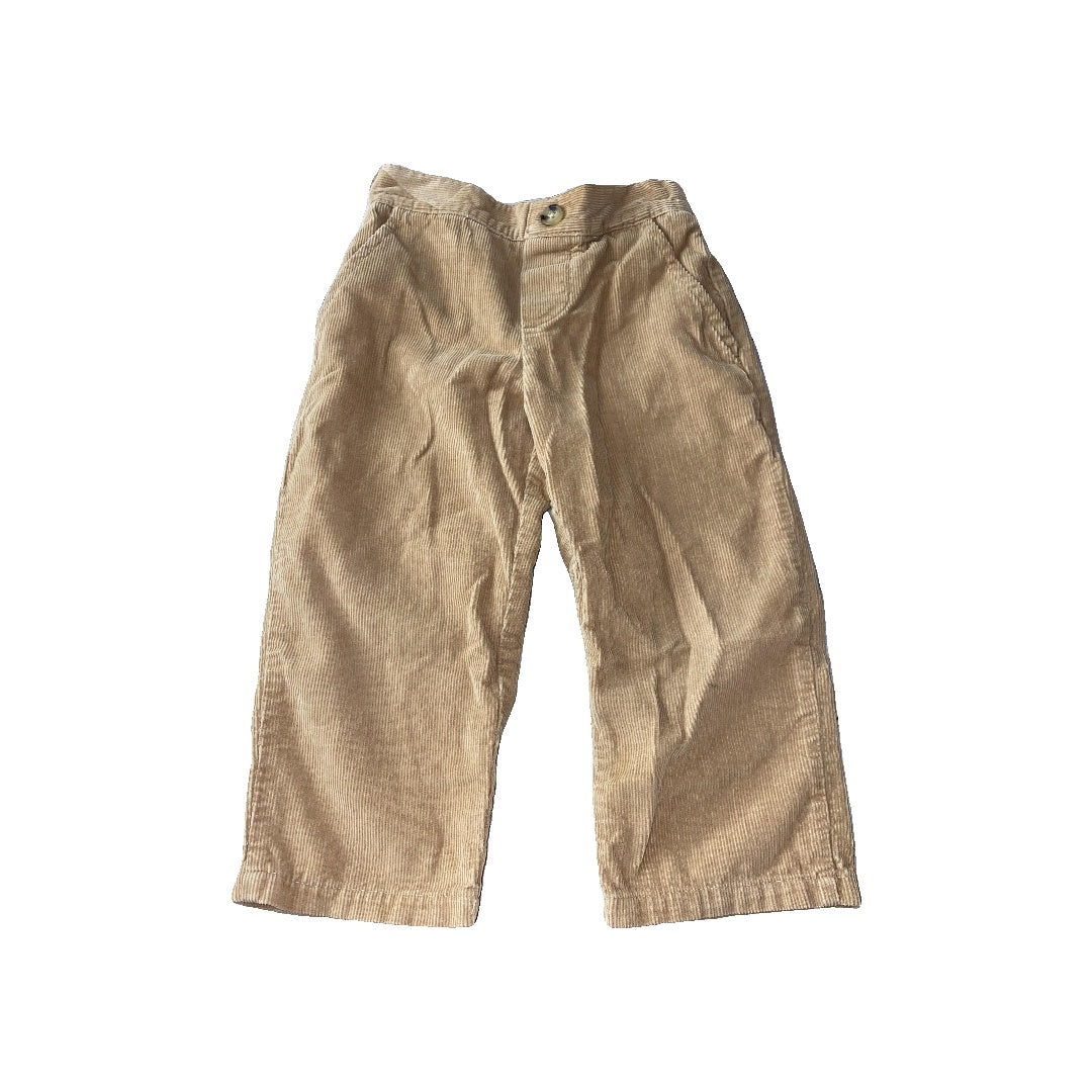 Unisex Tan Pants Size: 2T Tan