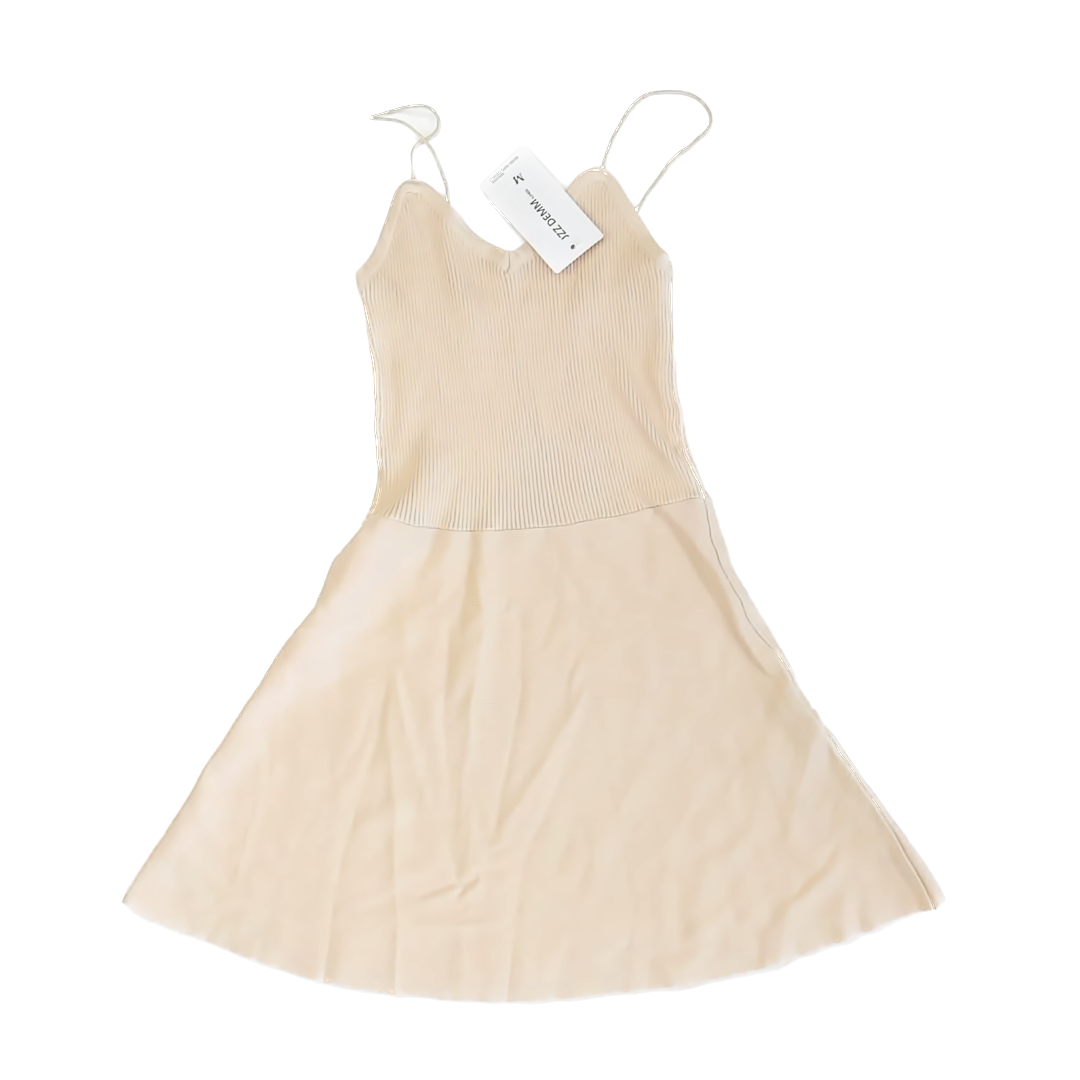 Jzz Demm Girls Tan Dress Size: M Tan
