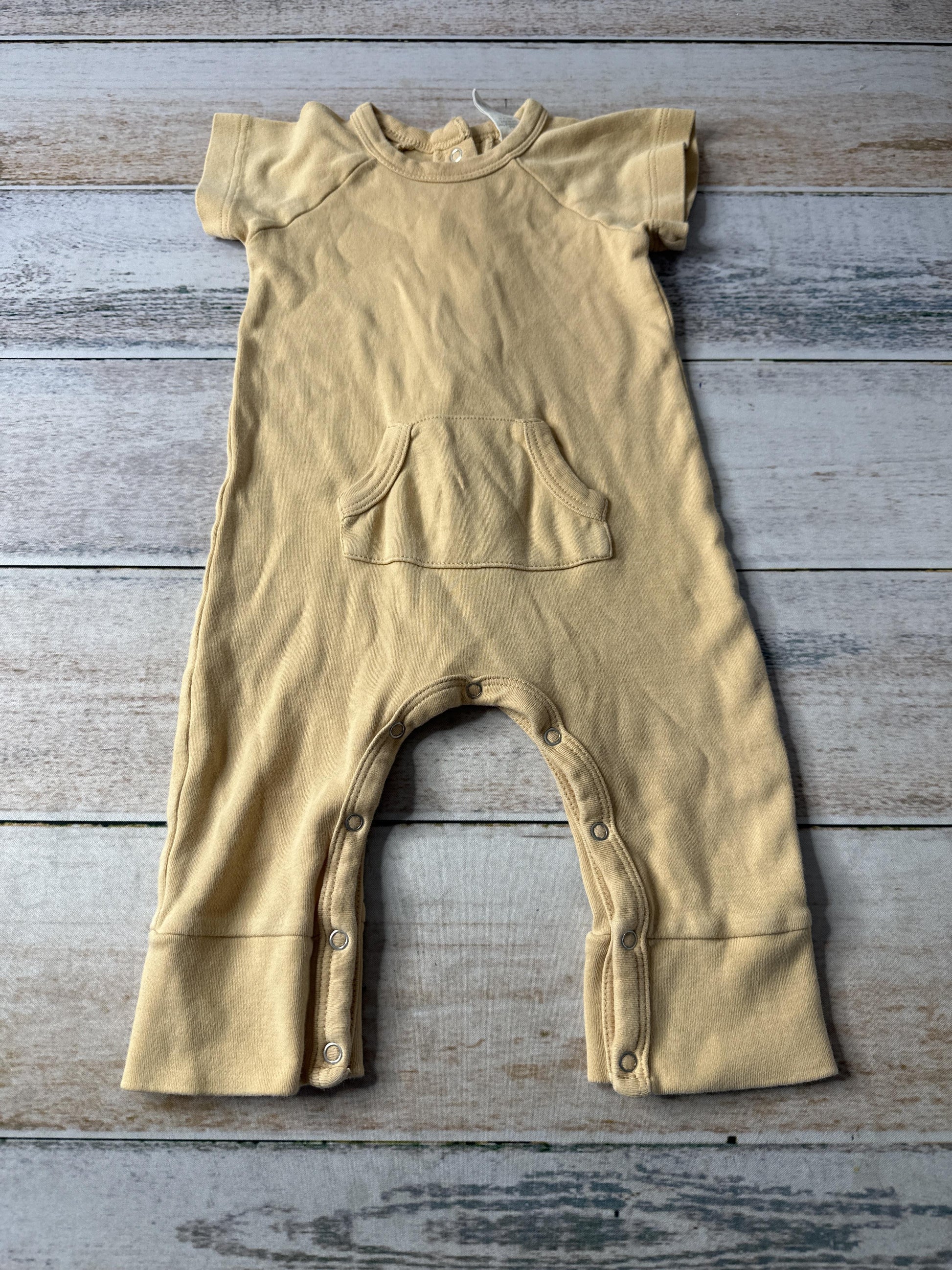 Kate Quinn Girls Tan Romper Size: 6-12 months Tan