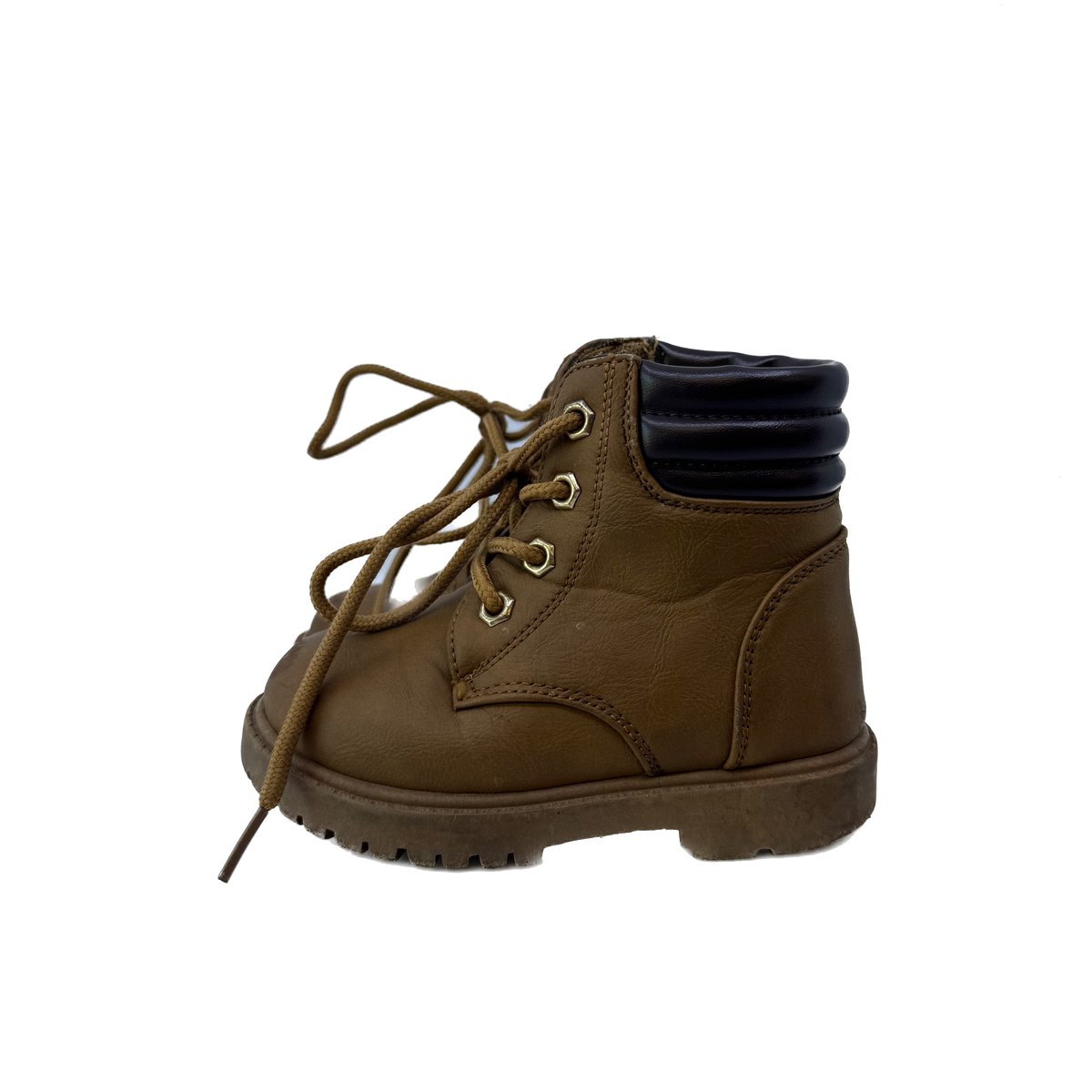 Rugged Bear Boys Tan Boots Size: 7 Toddler Tan