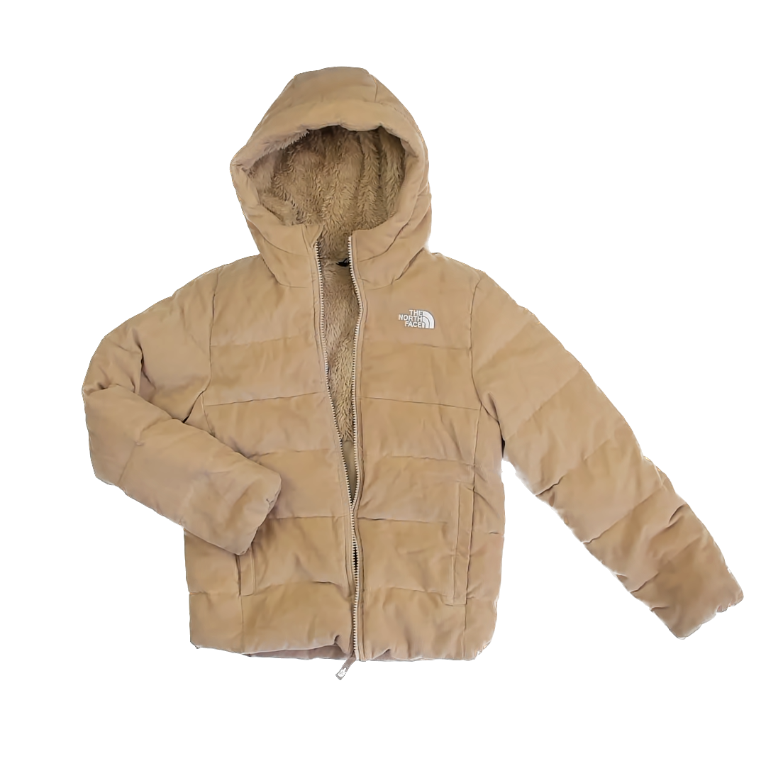 The North Face Girls Tan Winter Coat Size: 10-12 Years Tan