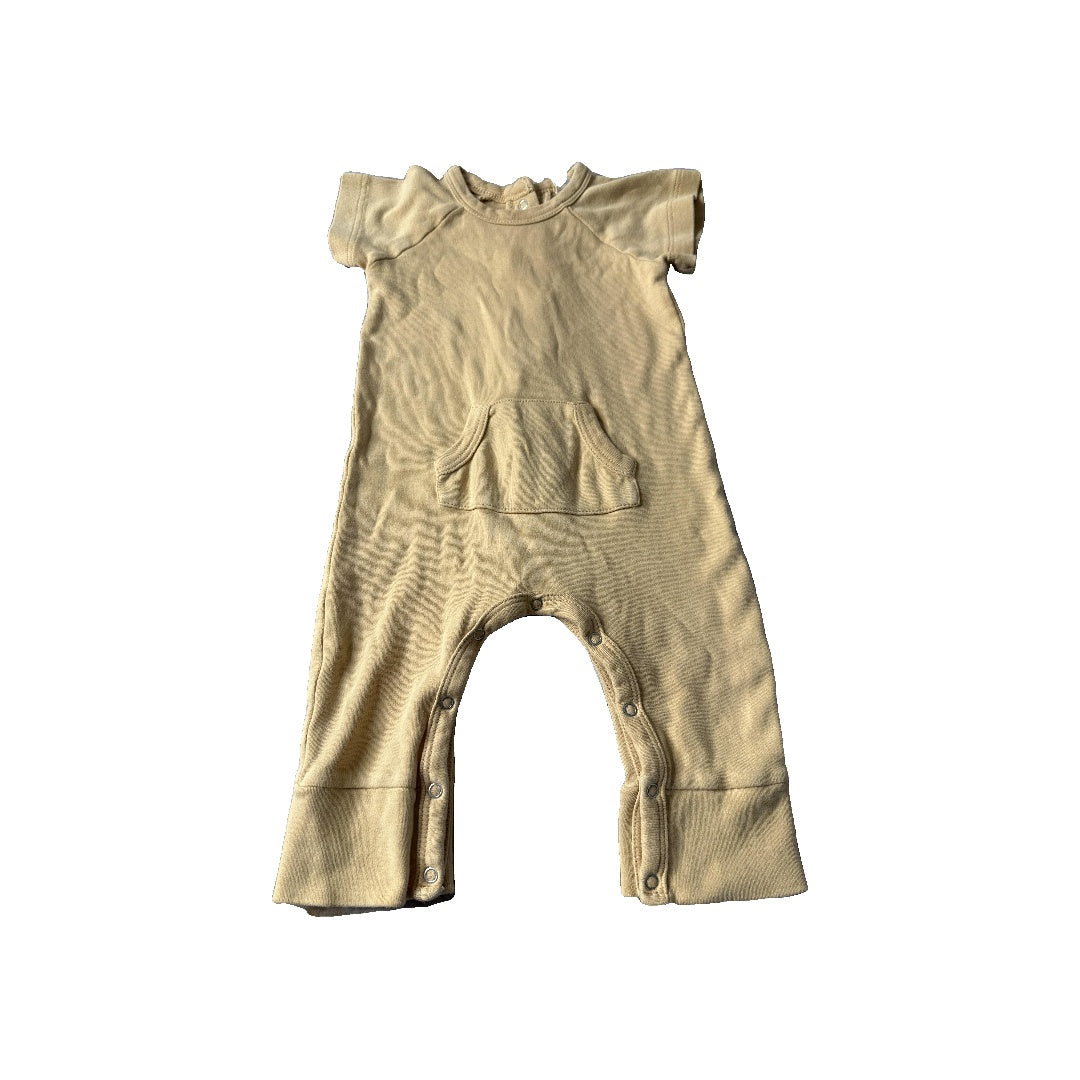 Kate Quinn Girls Tan Romper Size: 6-12 months Tan