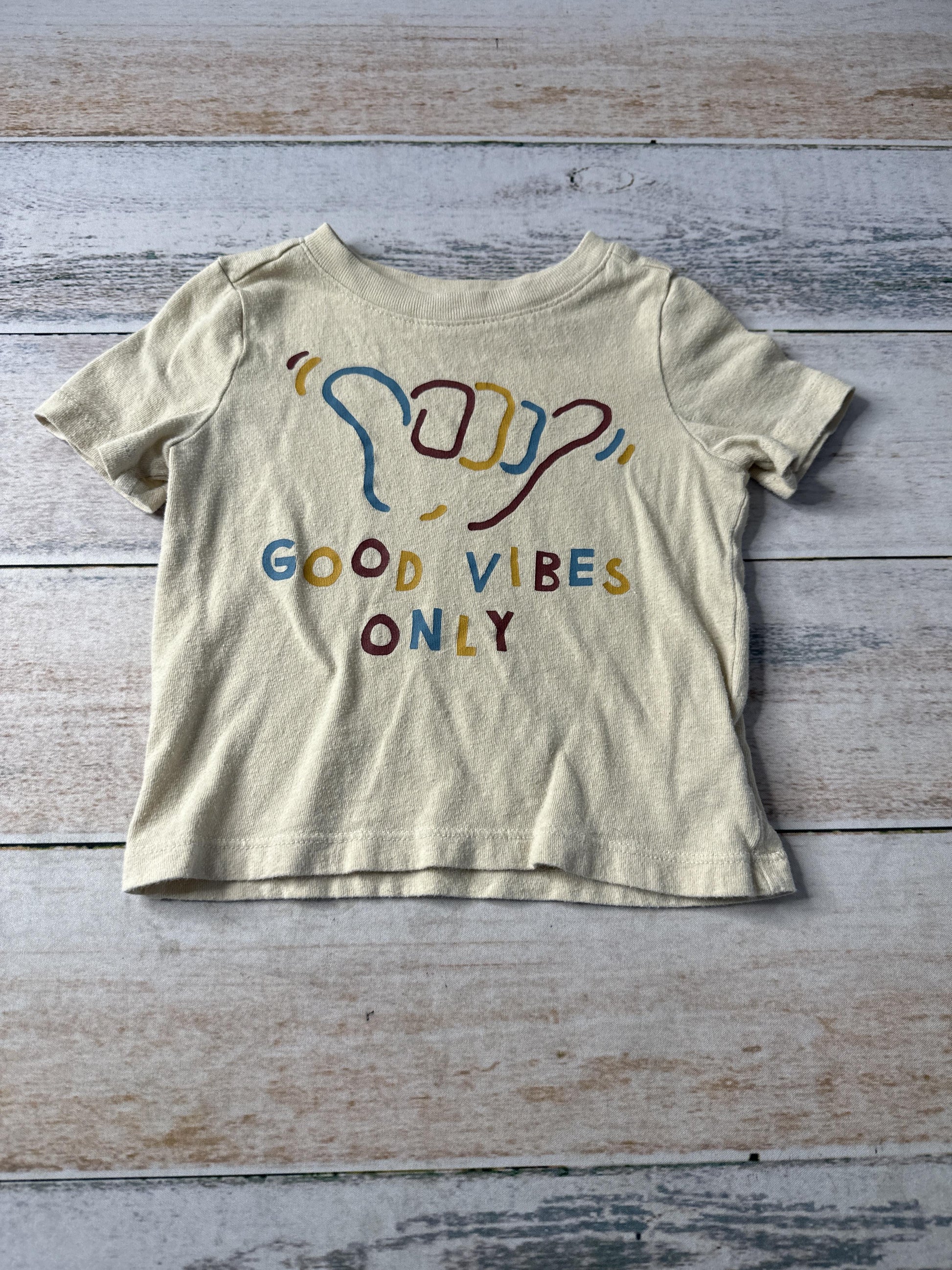 Boys Tan Shirt Size: 12-18 months Tan