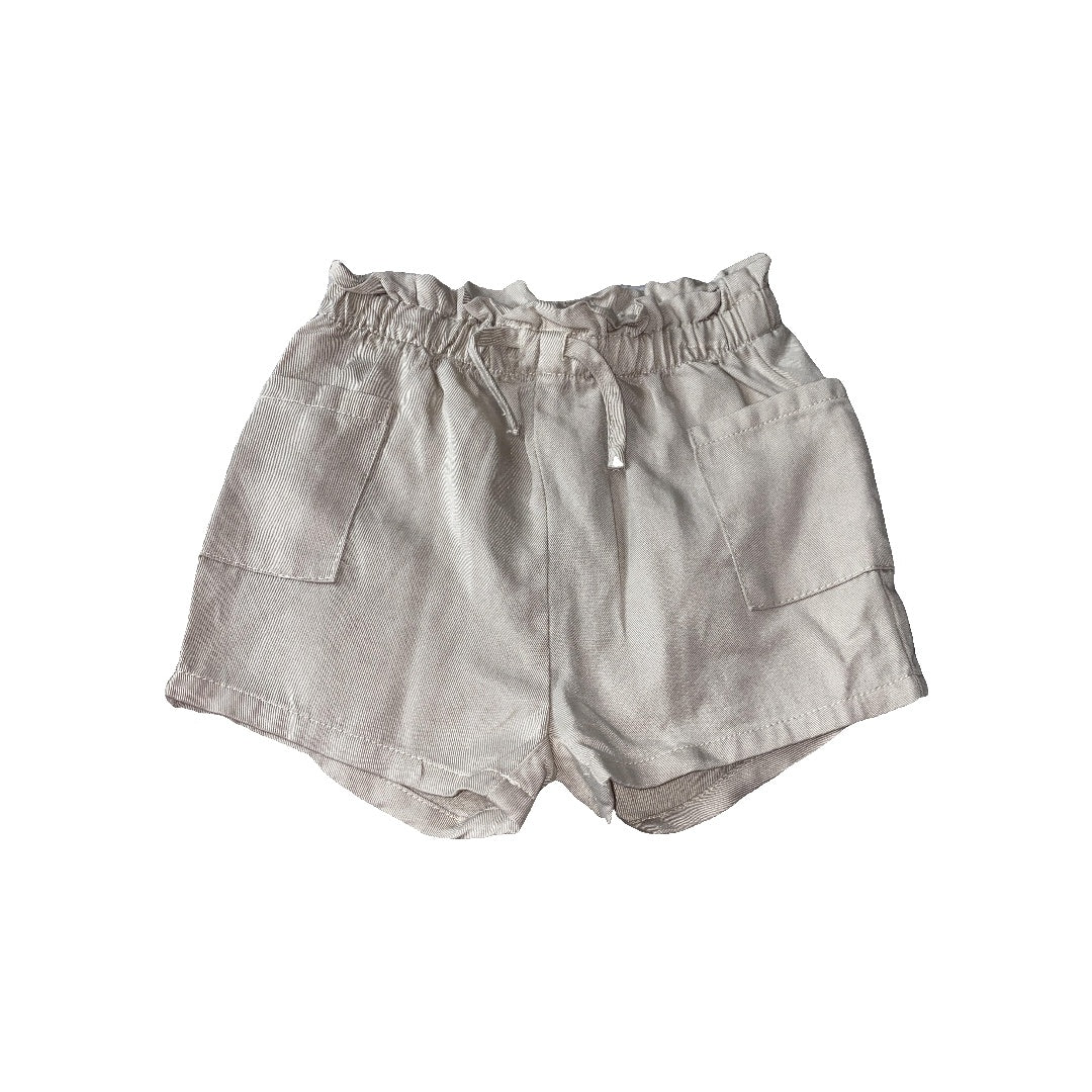 Miles Girls Tan Shorts Size: 18 months Tan