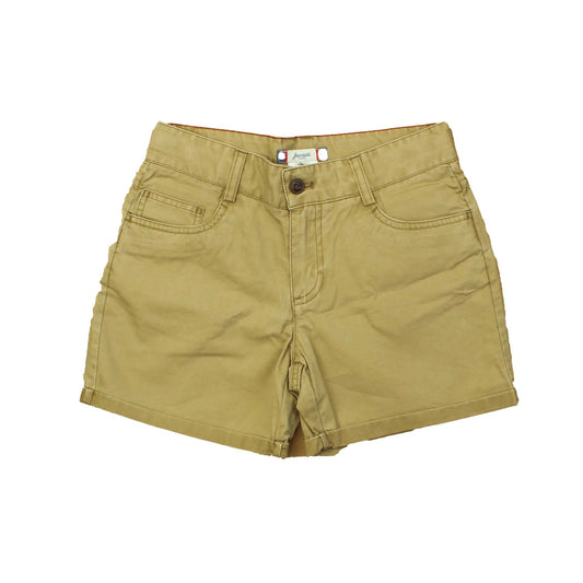 Jacadi Girls Tan Shorts Size: 8 Years